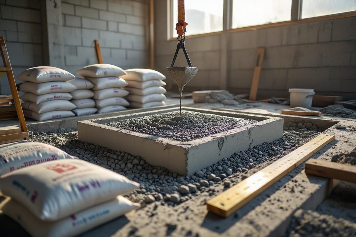 Doziranje cementa za beton